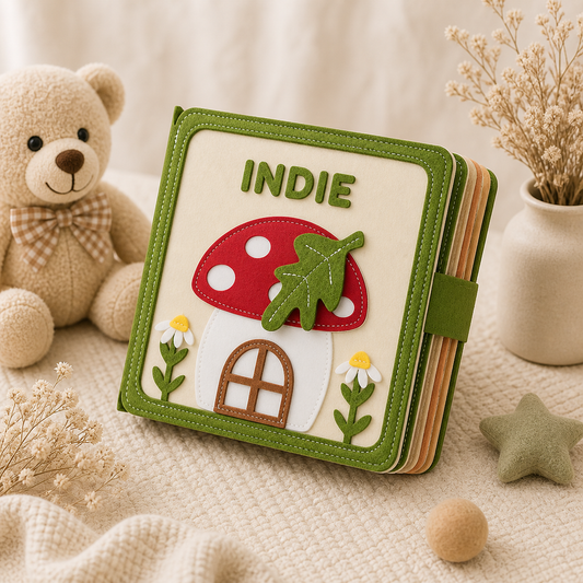 Mushroom Meadow Busy Book