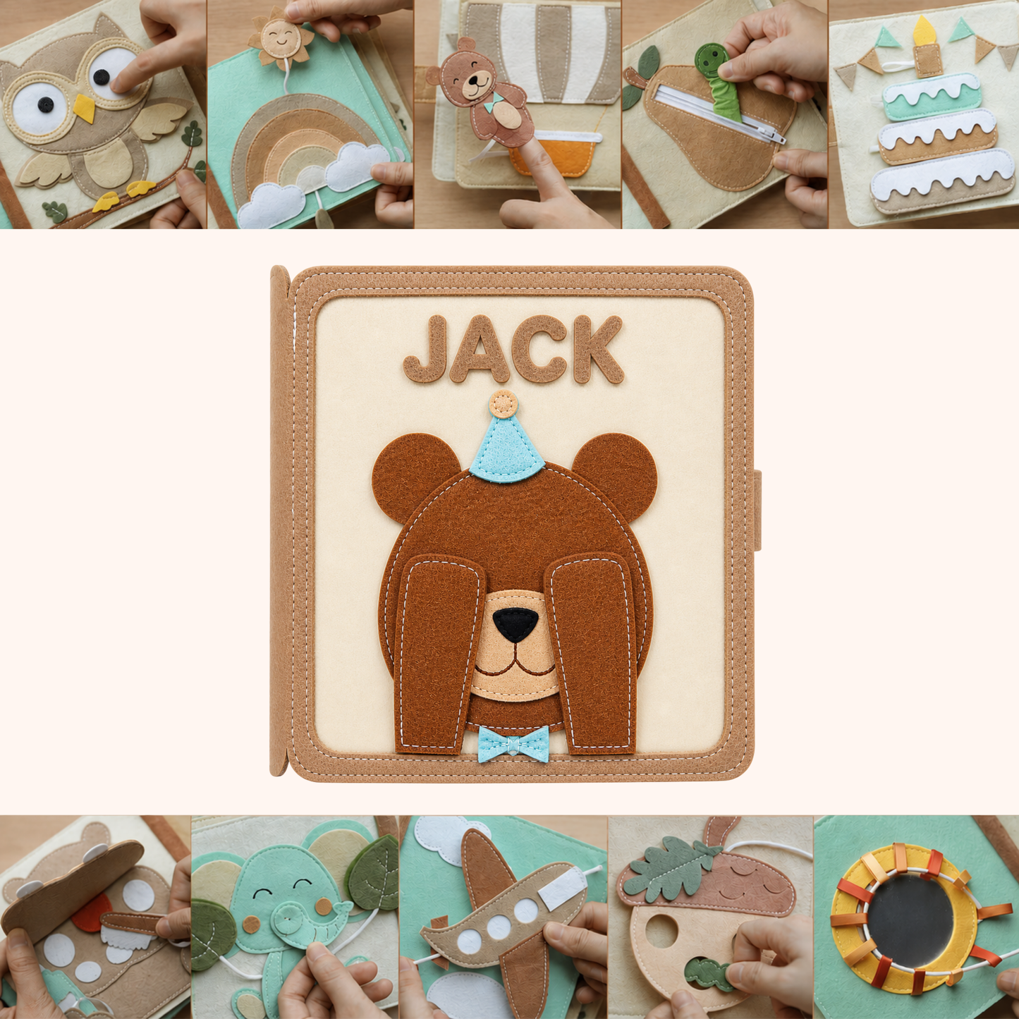 Honey Bear Hollow Busy Book