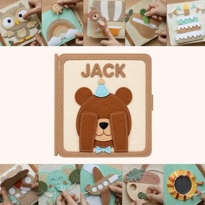 Honey Bear Hollow Busy Book