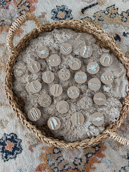 Indigenous Symbols Stamp Kit